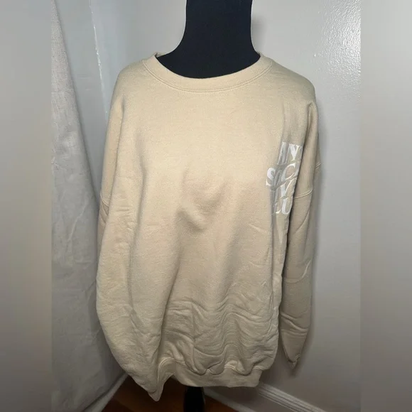 Anti social wives club womens crewneck size xl - Picture 3 of 6
